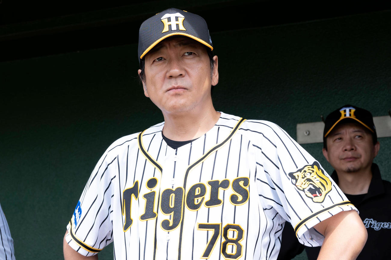 映画「栄光のバックホーム」で阪神の平田勝男2軍監督を演じる大森南朋（C）2025「栄光のバックホーム」製作委員会