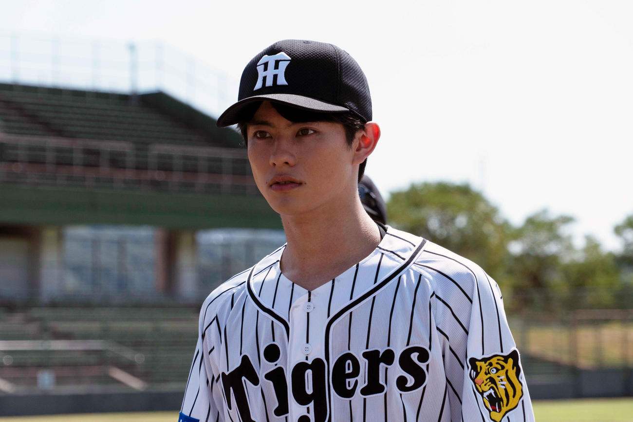 映画「栄光のバックホーム」で横田さんの阪神時代の先輩・北條史也内野手を演じる劇団EXILE前田拳太郎（C）2025「栄光のバックホーム」製作委員会