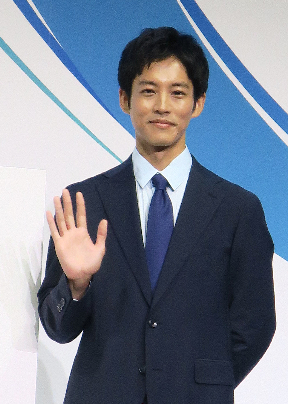 「ソニー生命　新ブランドアンバサダー・CM発表会」に登場した松坂桃李