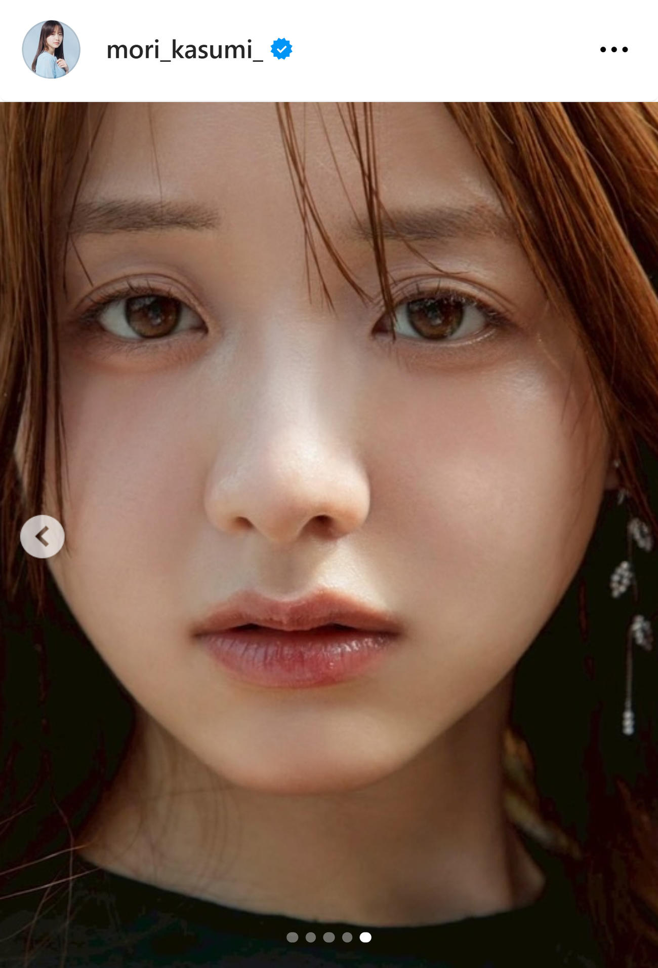 森香澄のインスタグラムから
