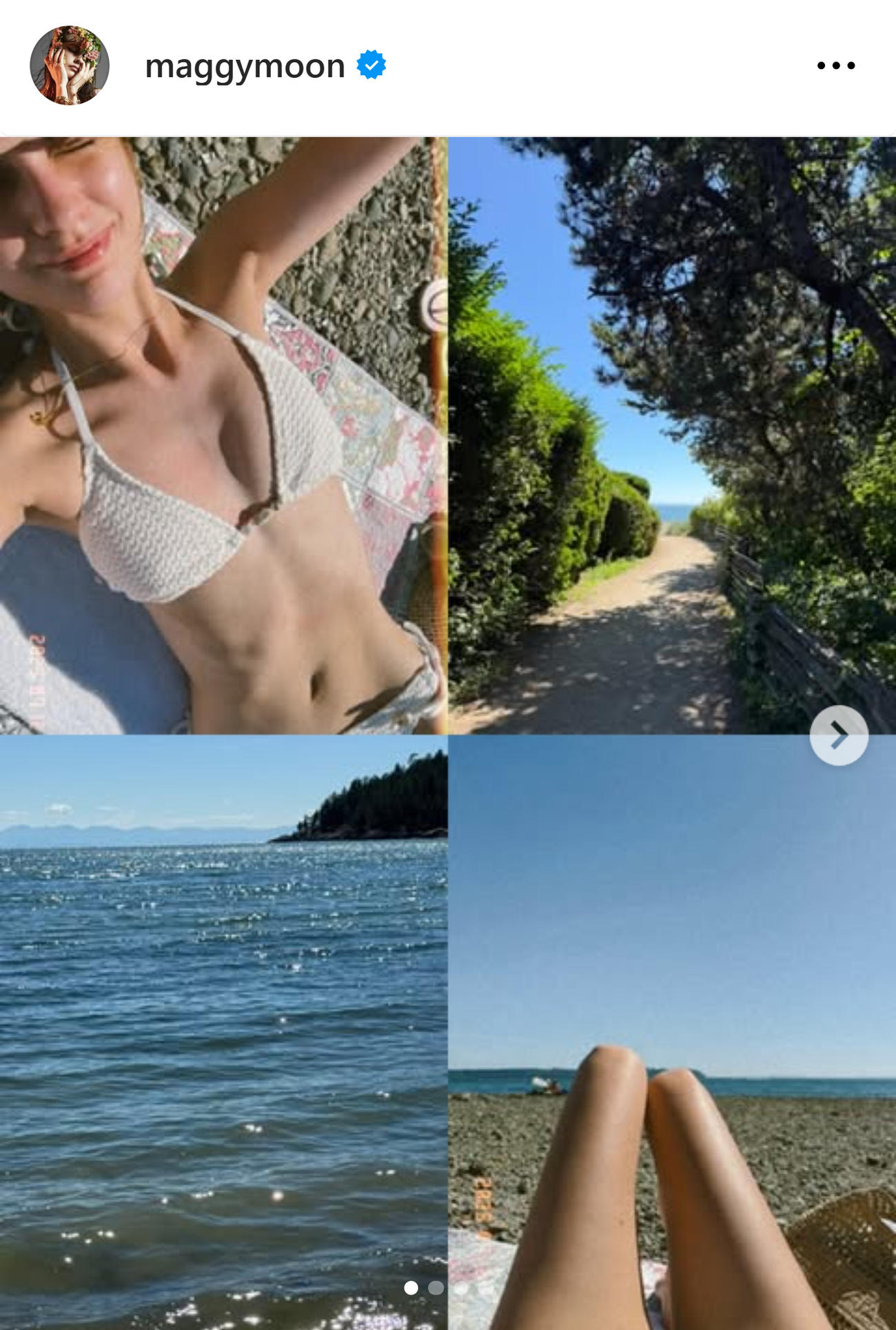 マギーのインスタグラムから