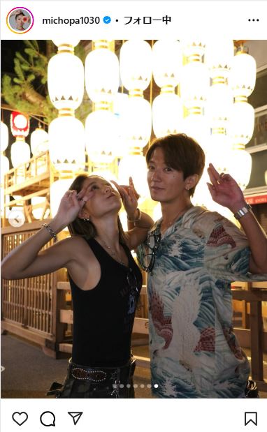 みちょぱのインスタグラムから