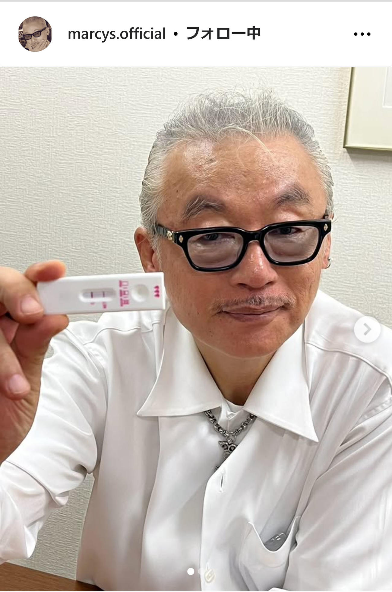 田代まさしのインスタグラムから