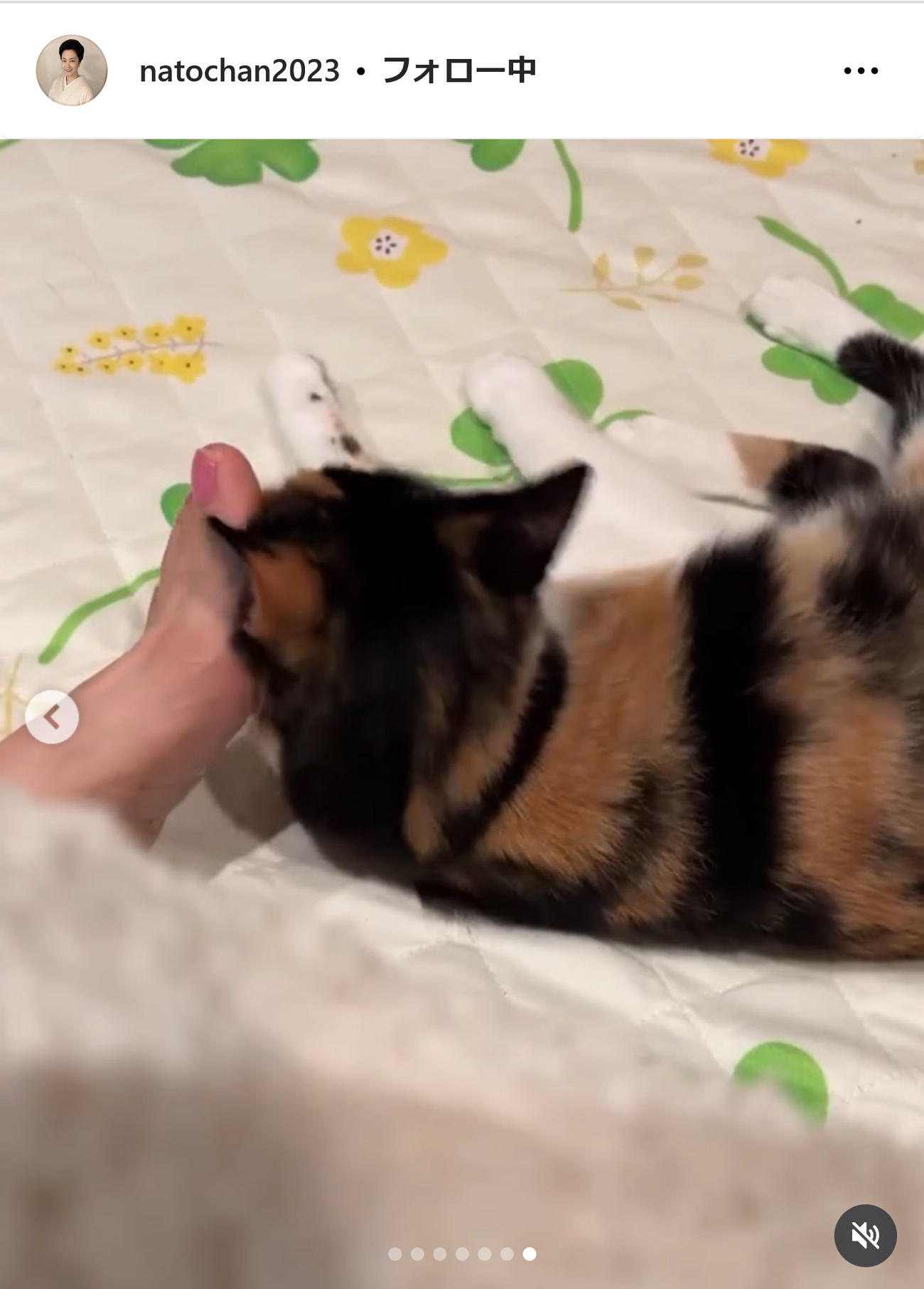 名取裕子インスタグラムから