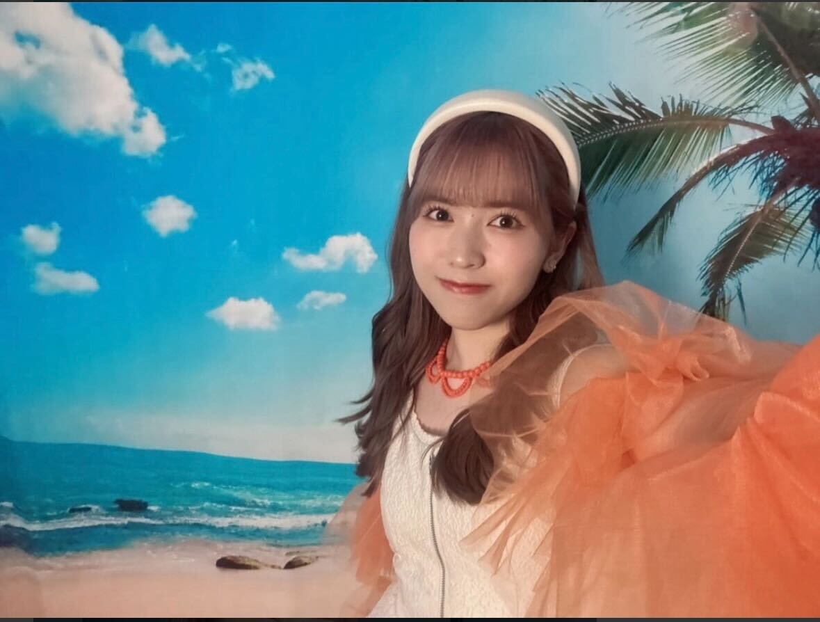 期日前投票を報告したアンジュルム為永幸音（ブログから）