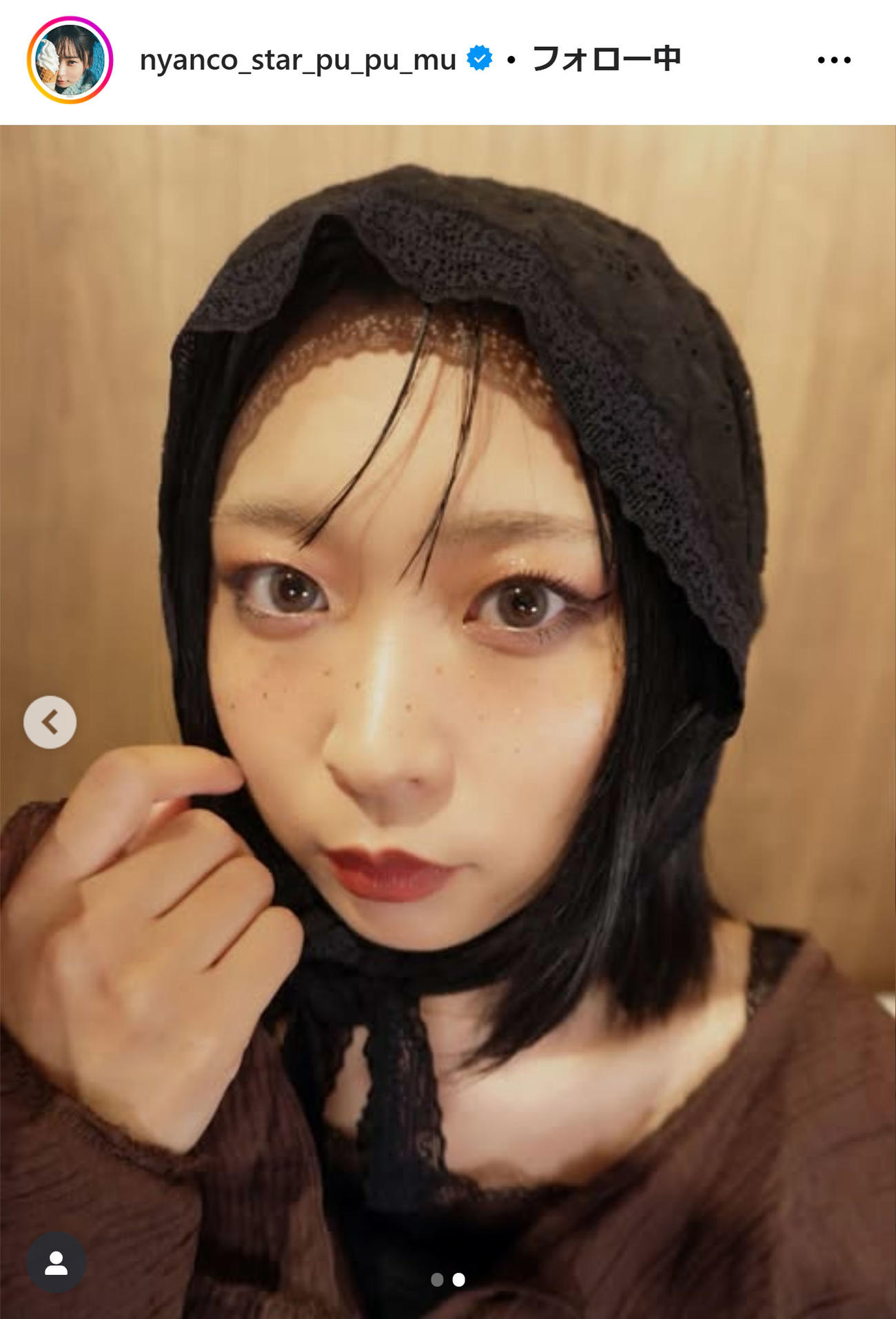 にゃんこスターアンゴラ村長のインスタグラムから