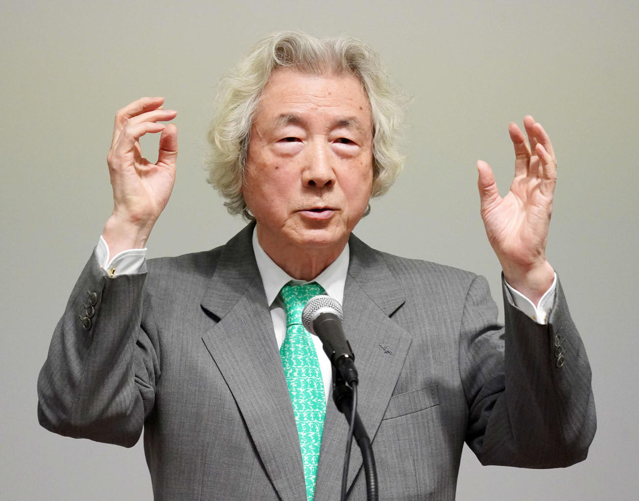 小泉純一郎氏（2021年3月撮影）