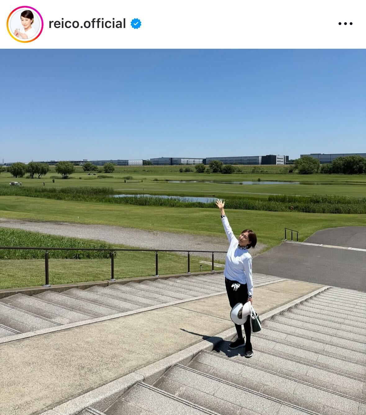 高島礼子のインスタグラムから