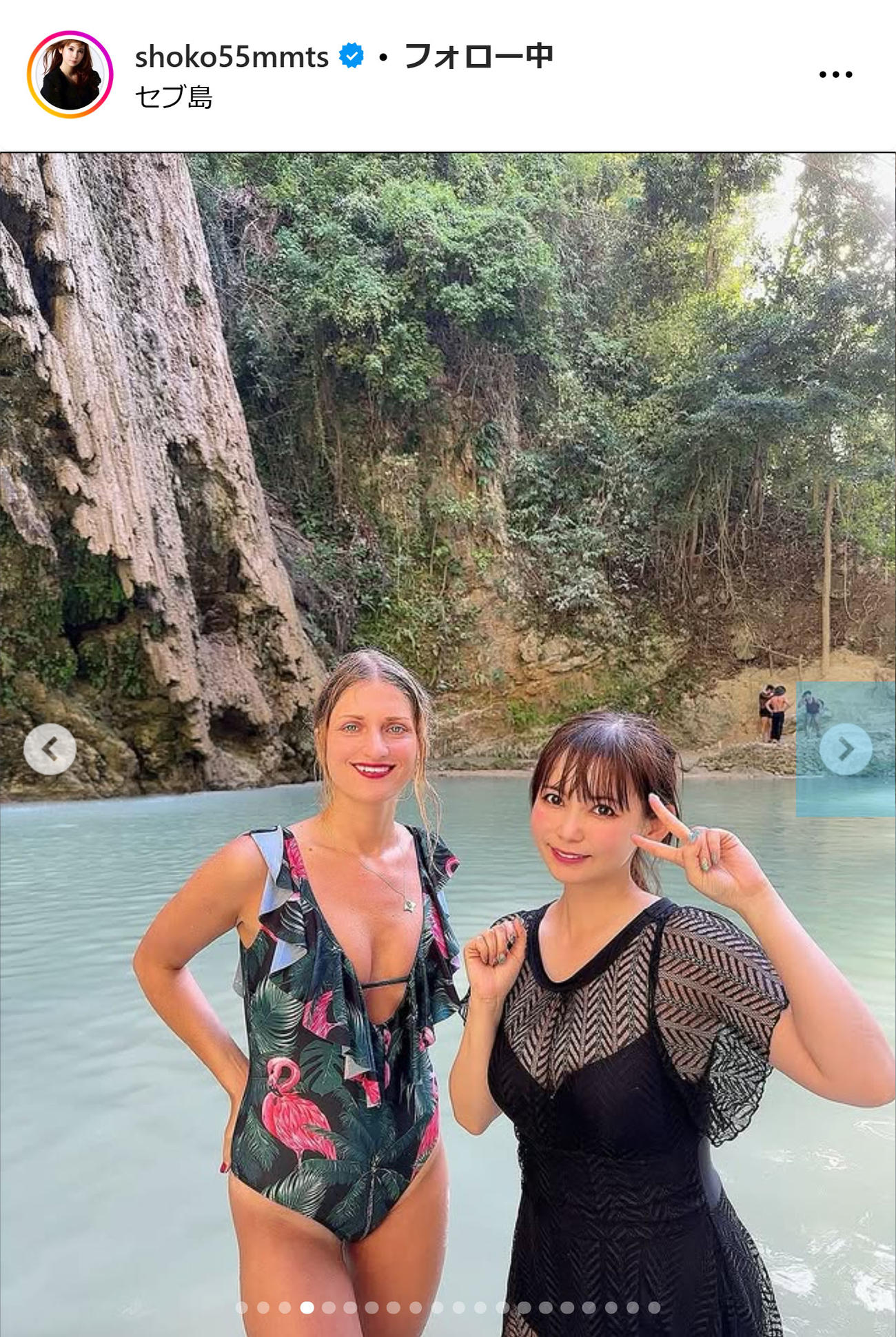 中川翔子のインスタグラムから