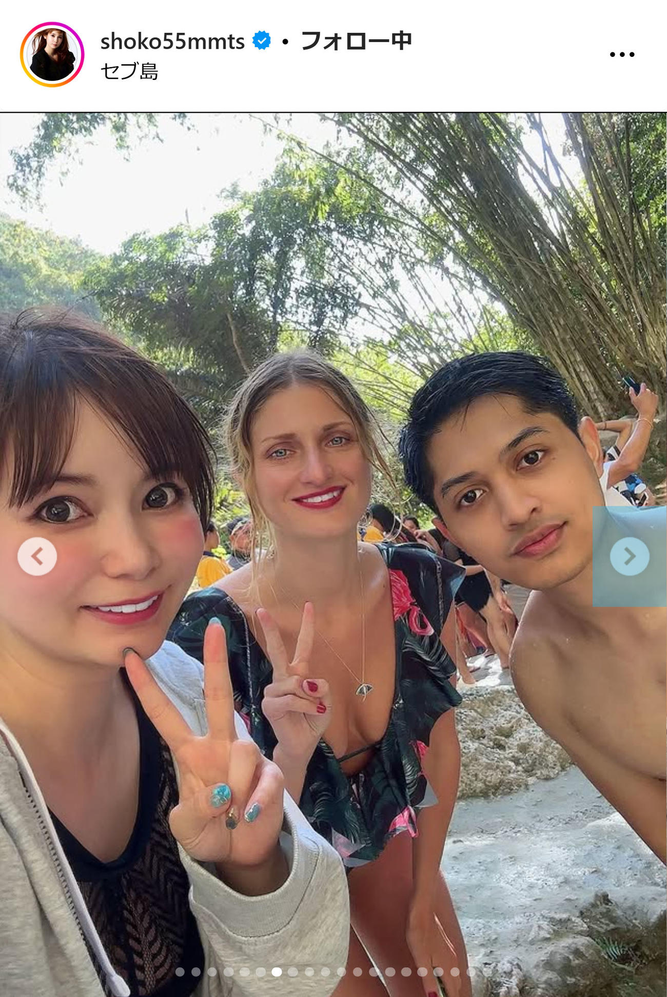 中川翔子のインスタグラムから