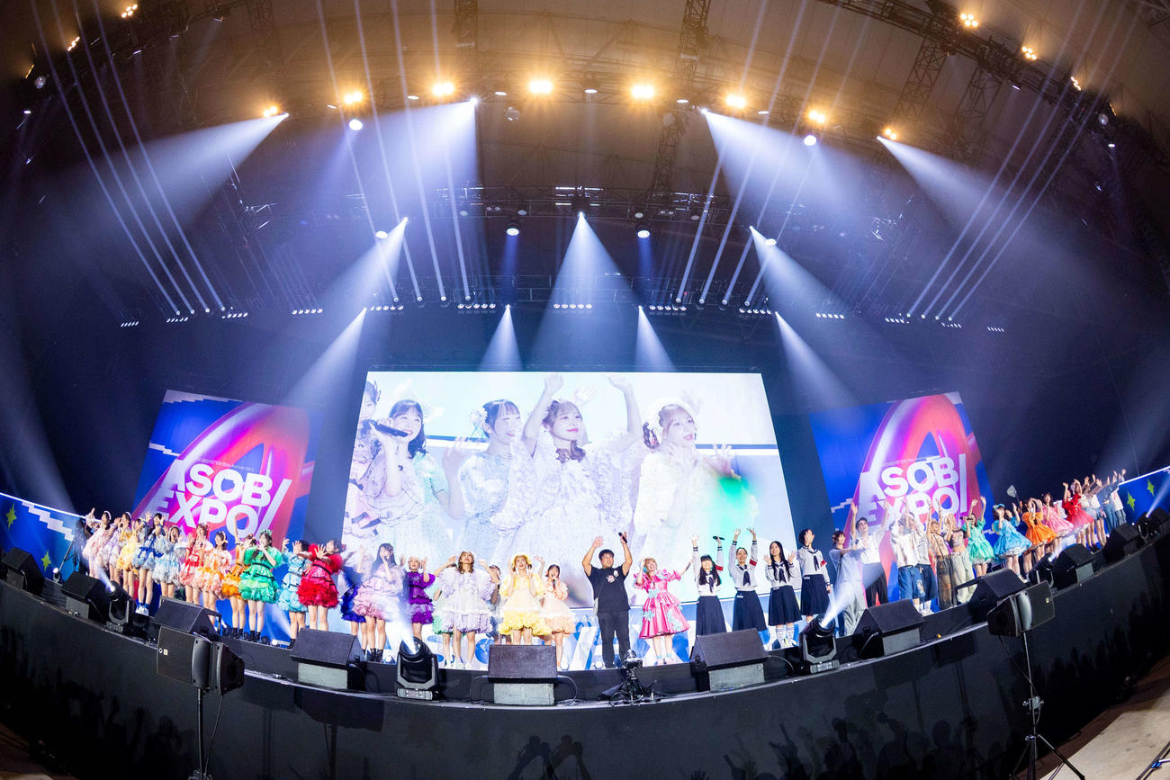 「ASOBI EXPO」に出演した出演者たち（ヨシモリユウナ氏、金谷龍之介氏撮影）