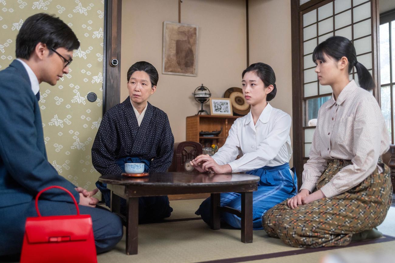 NHK連続テレビ小説「あんぱん」の1場面（C）NHK