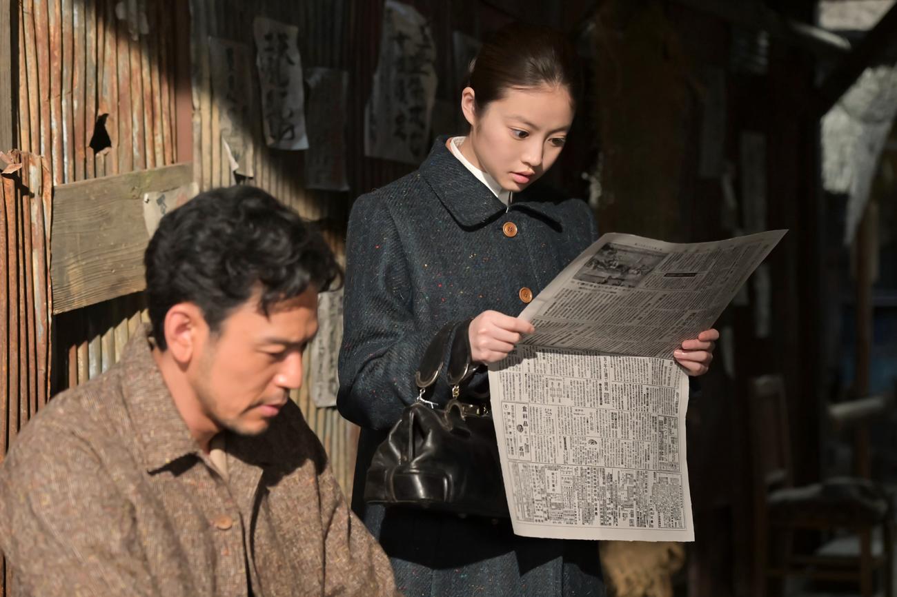 NHK連続テレビ小説「あんぱん」の1場面（C）NHK