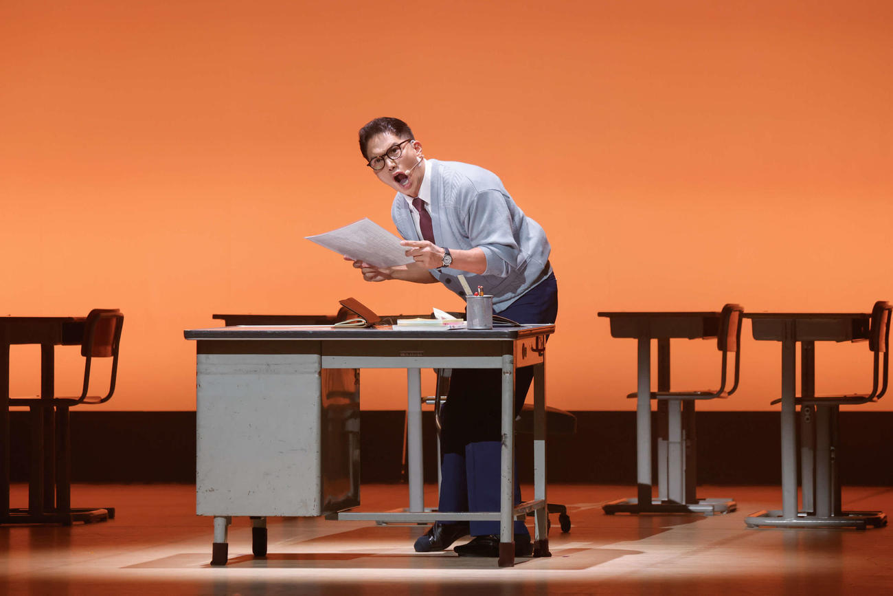 「おいしい給食」ファンミーティング「全校集会」のライブアクト「おいしい給食　ロスト・オブ・アゲパン」で甘利田幸男を演じる市原隼人