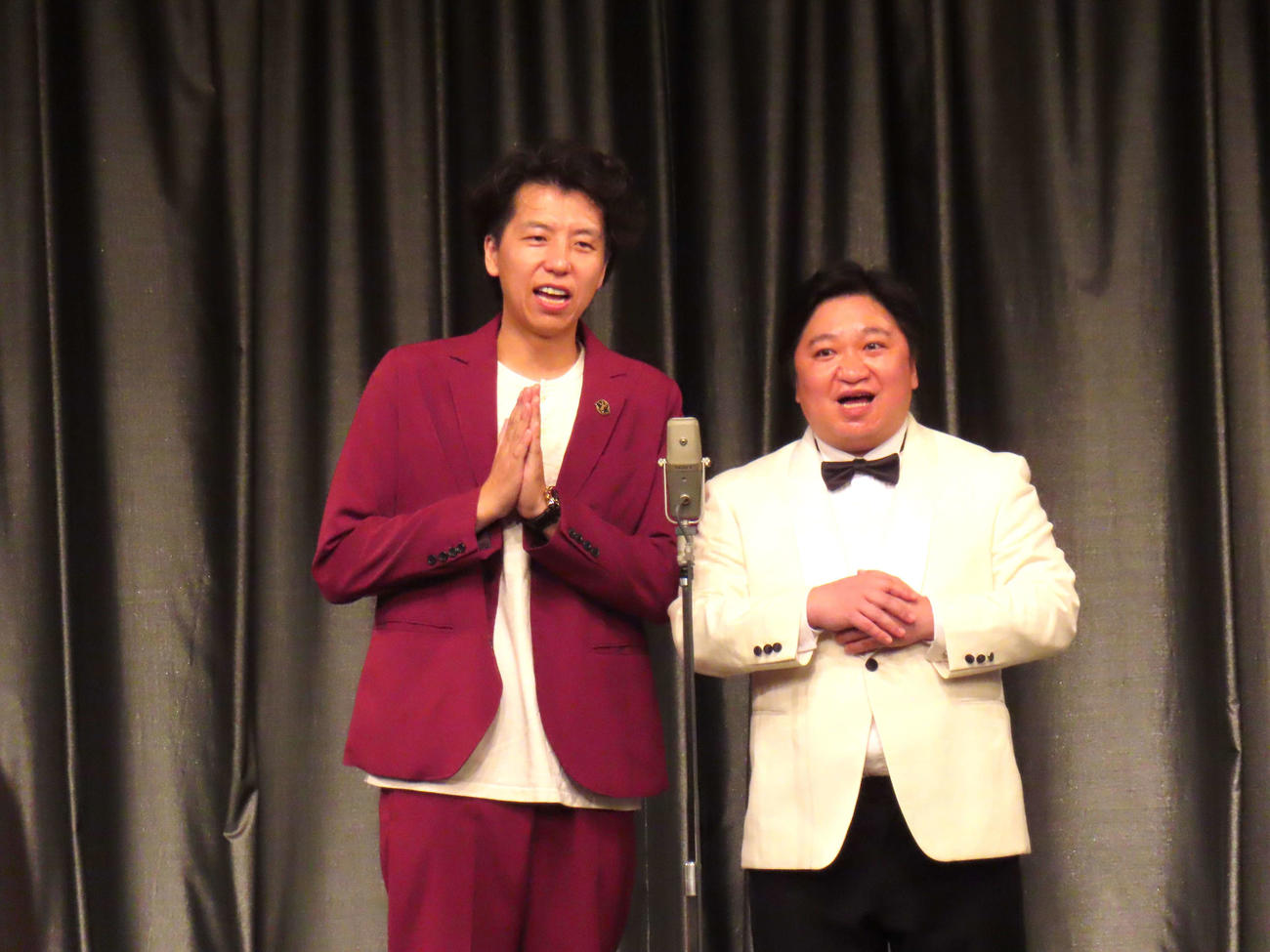 ニッポンの社長が「ダブルインパクト」優勝から一夜明けお笑いライブ