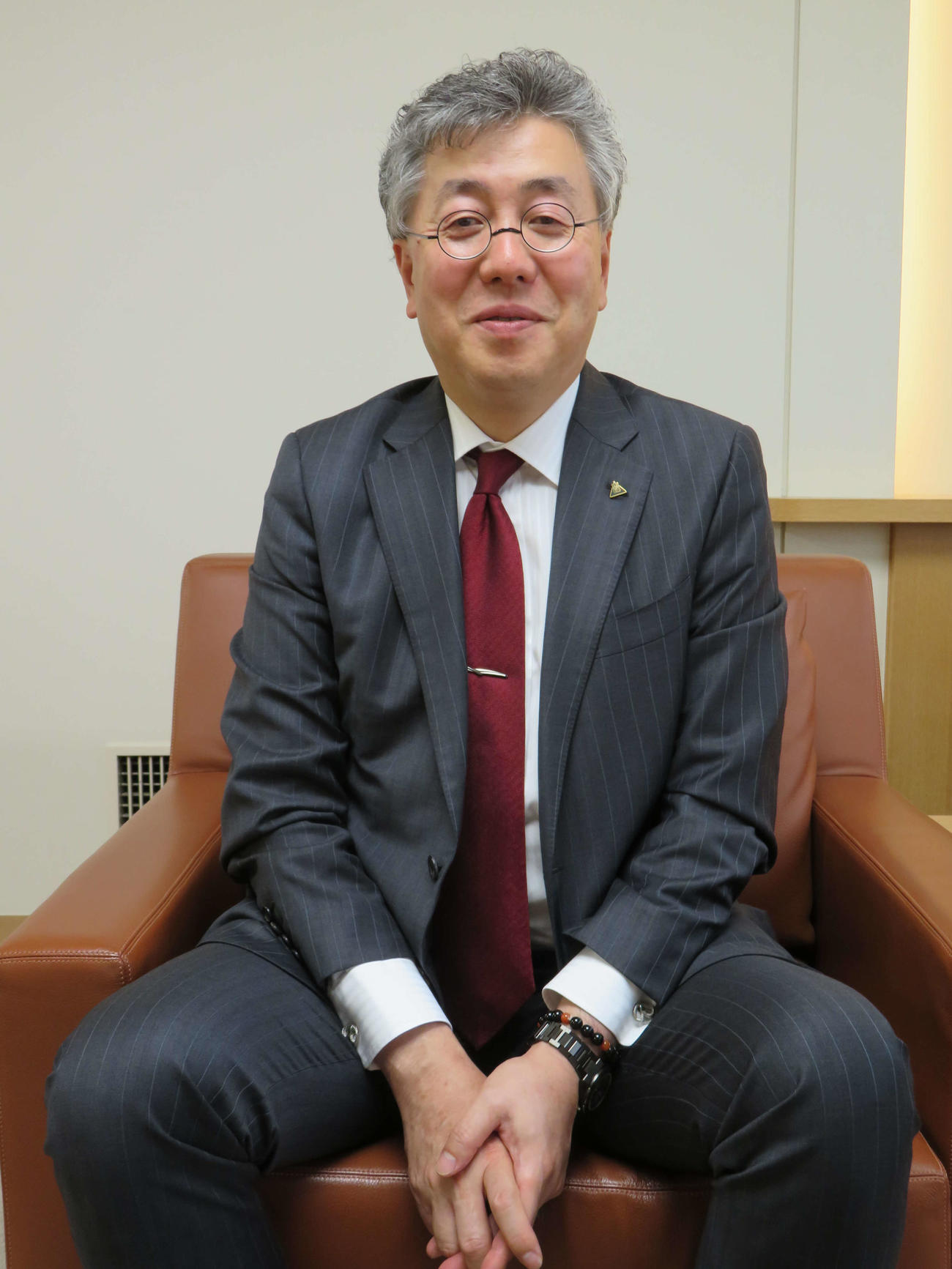 丸の内TOEI閉館に当たって取材に応じた東映・吉村文雄社長（撮影・村上幸将）