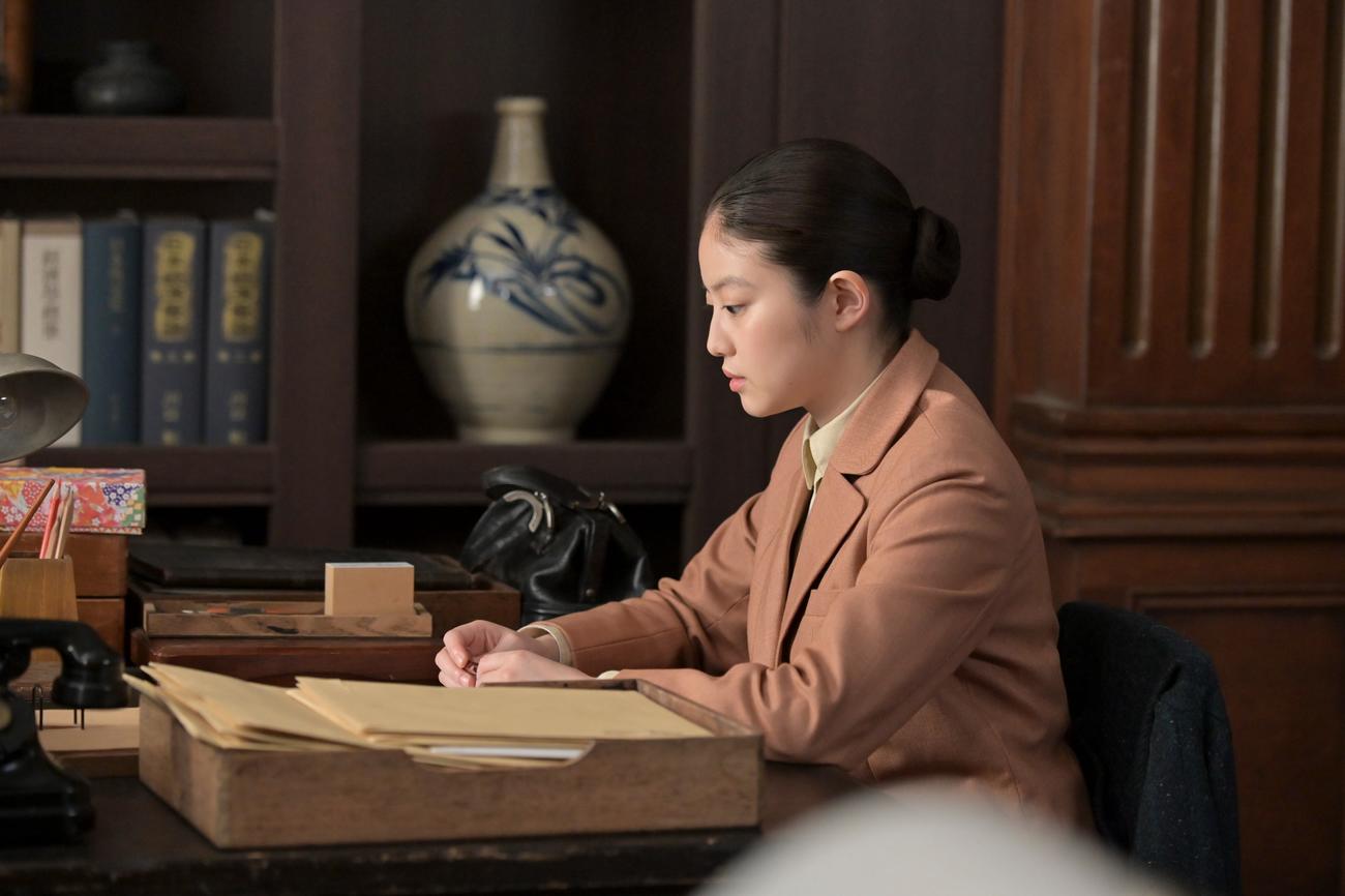 NHK連続テレビ小説「あんぱん」の1場面（C）NHK