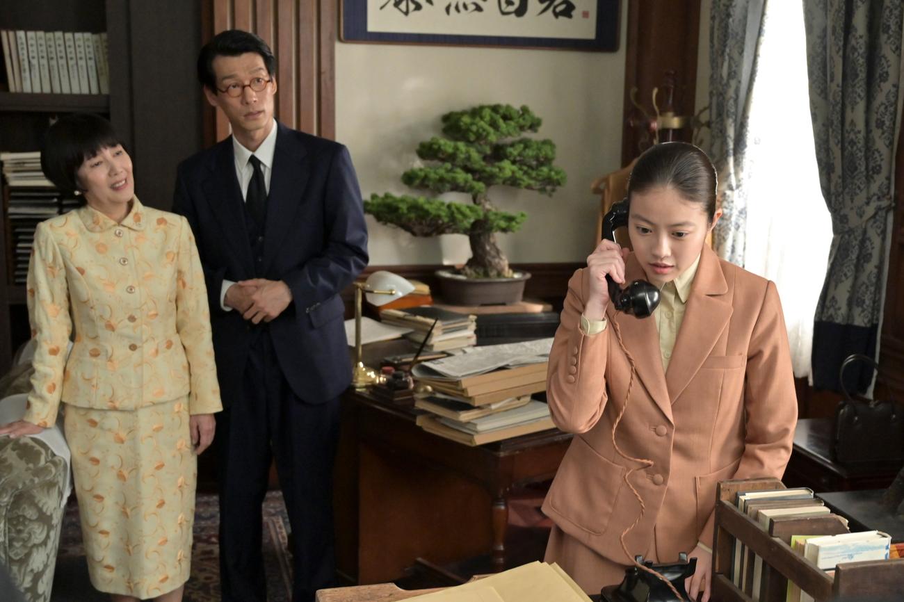 NHK連続テレビ小説「あんぱん」の1場面（C）NHK