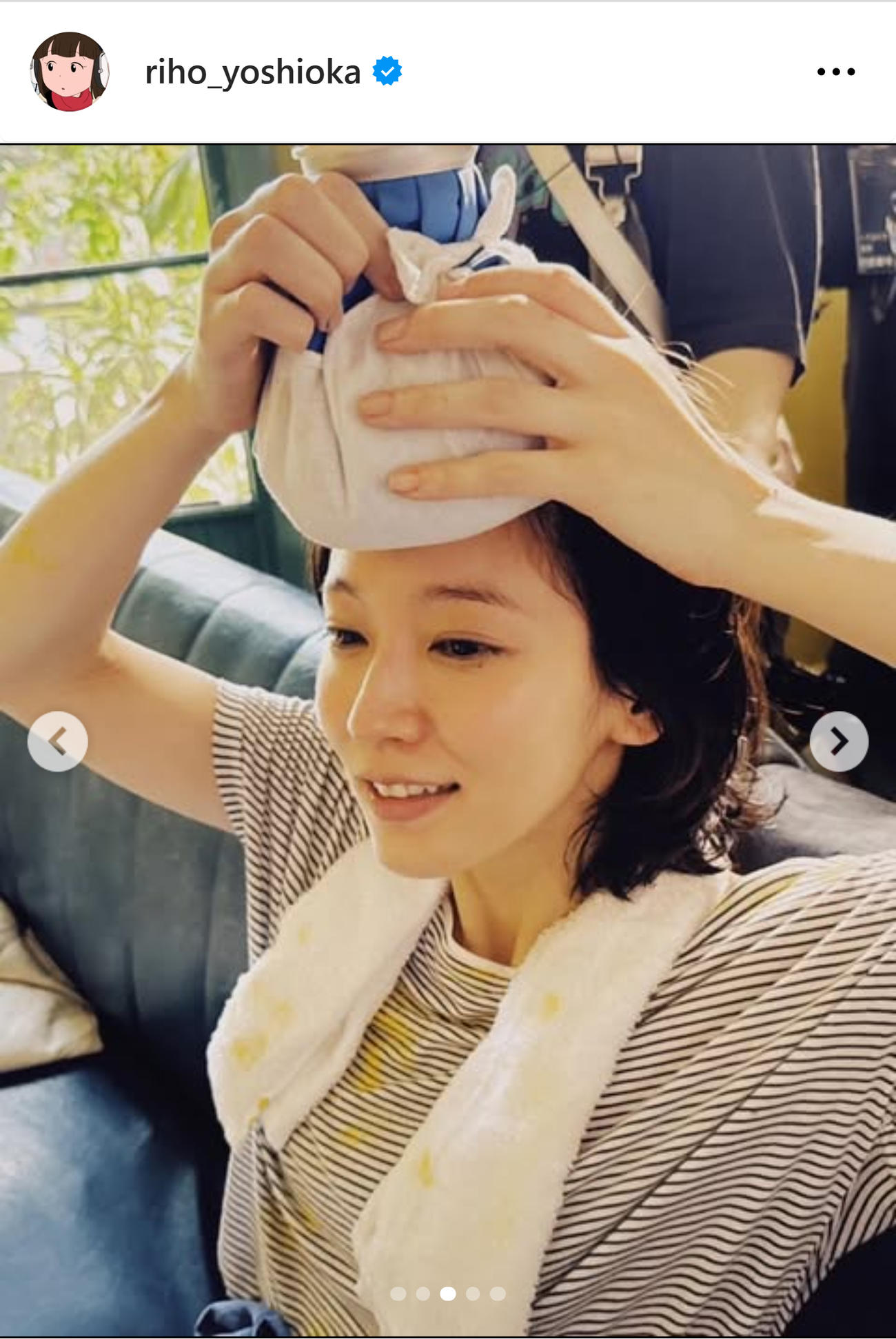 吉岡里帆のインスタグラムから