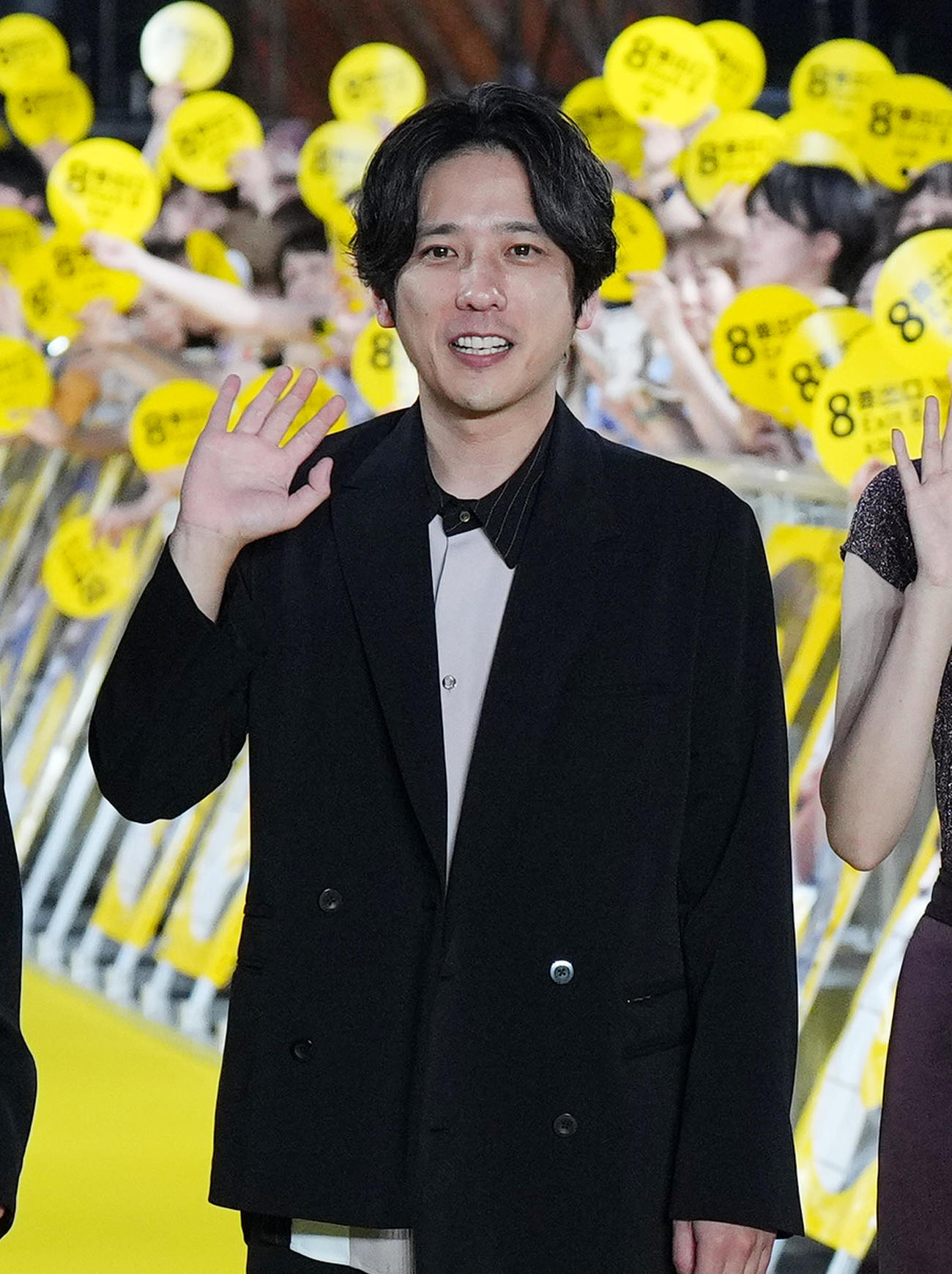 映画「8番出口」のイベントでの二宮和也