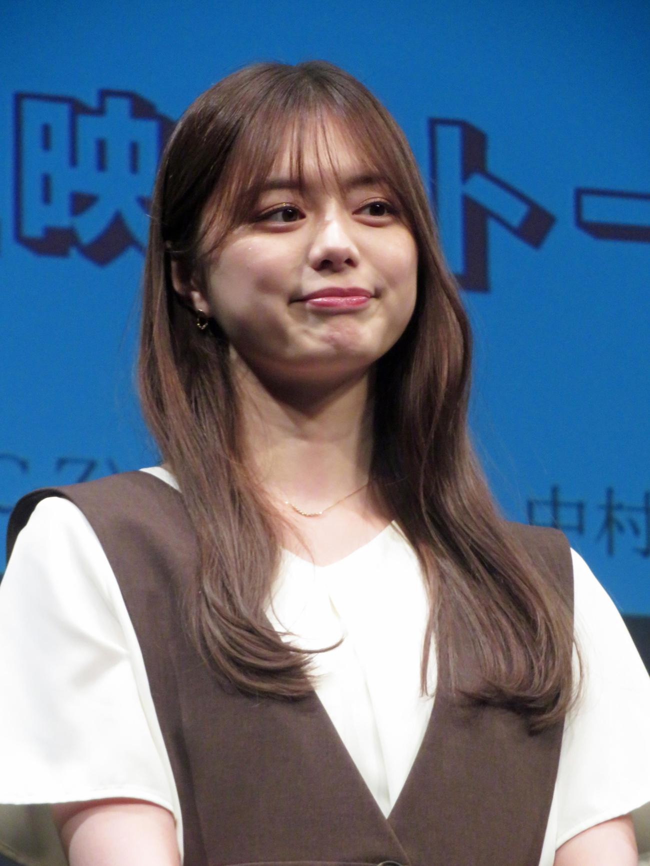 MBS／TBSドラマイズム「極道上司に愛されたら」イベントに出席した紺野彩夏（撮影・川田和博）