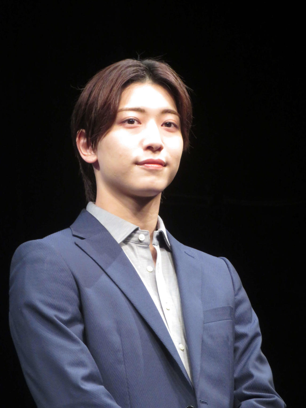 MBS／TBSドラマイズム「極道上司に愛されたら」イベントに出席した中村嶺亜（撮影・川田和博）