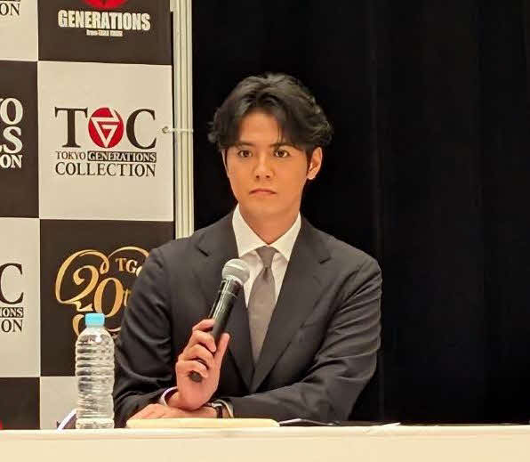 「TOKYO GENERATIONS COLLECTION」記者会見に出席した片寄涼太