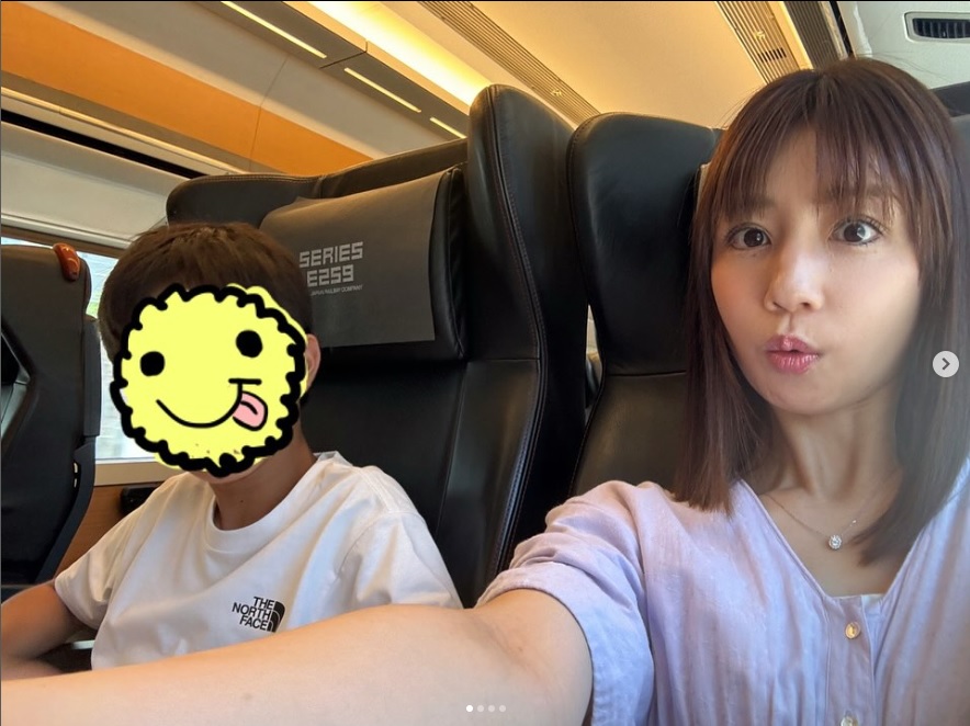 小倉優子のインスタグラムから