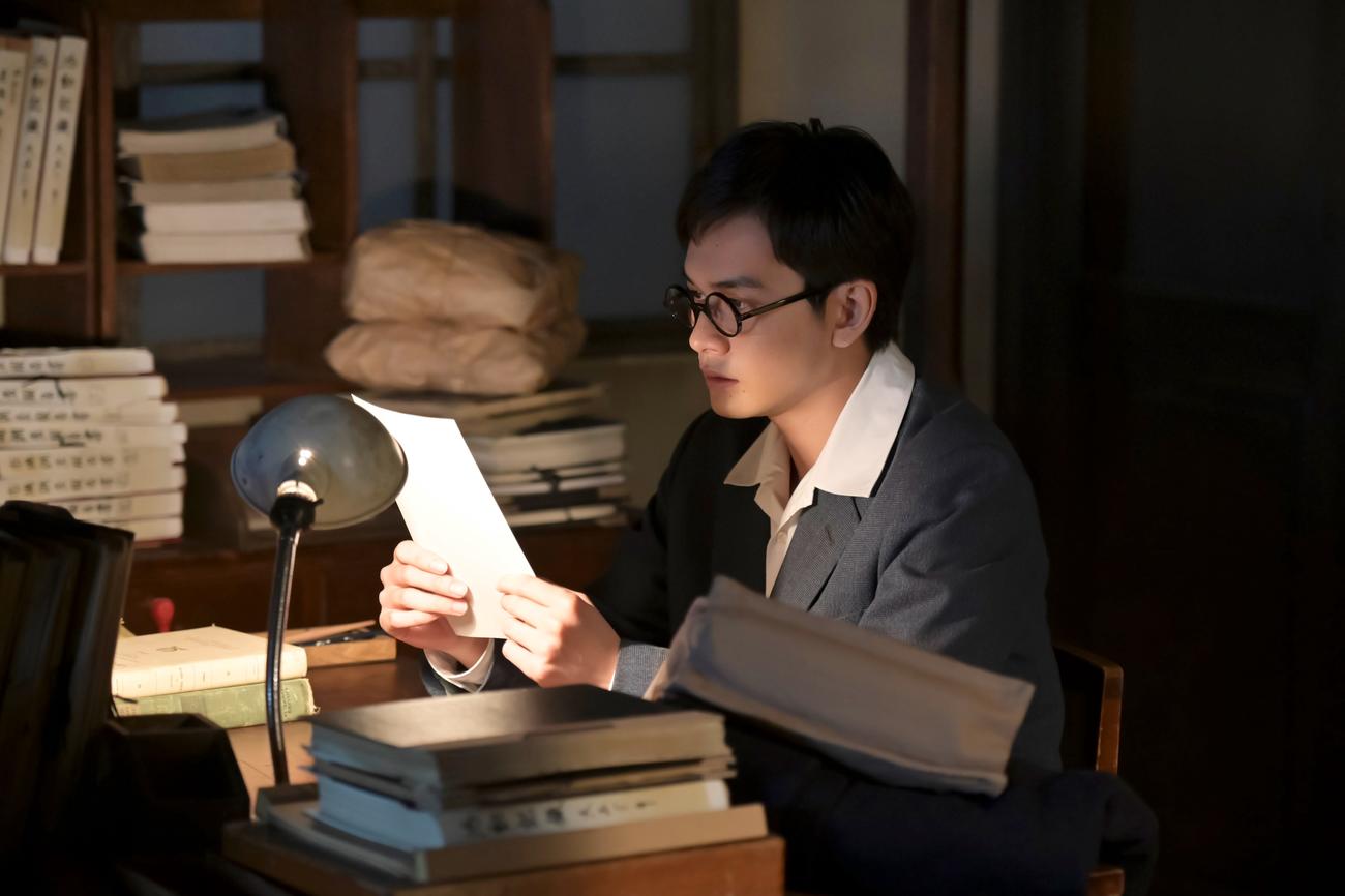 NHK連続テレビ小説「あんぱん」の1場面（C）NHK