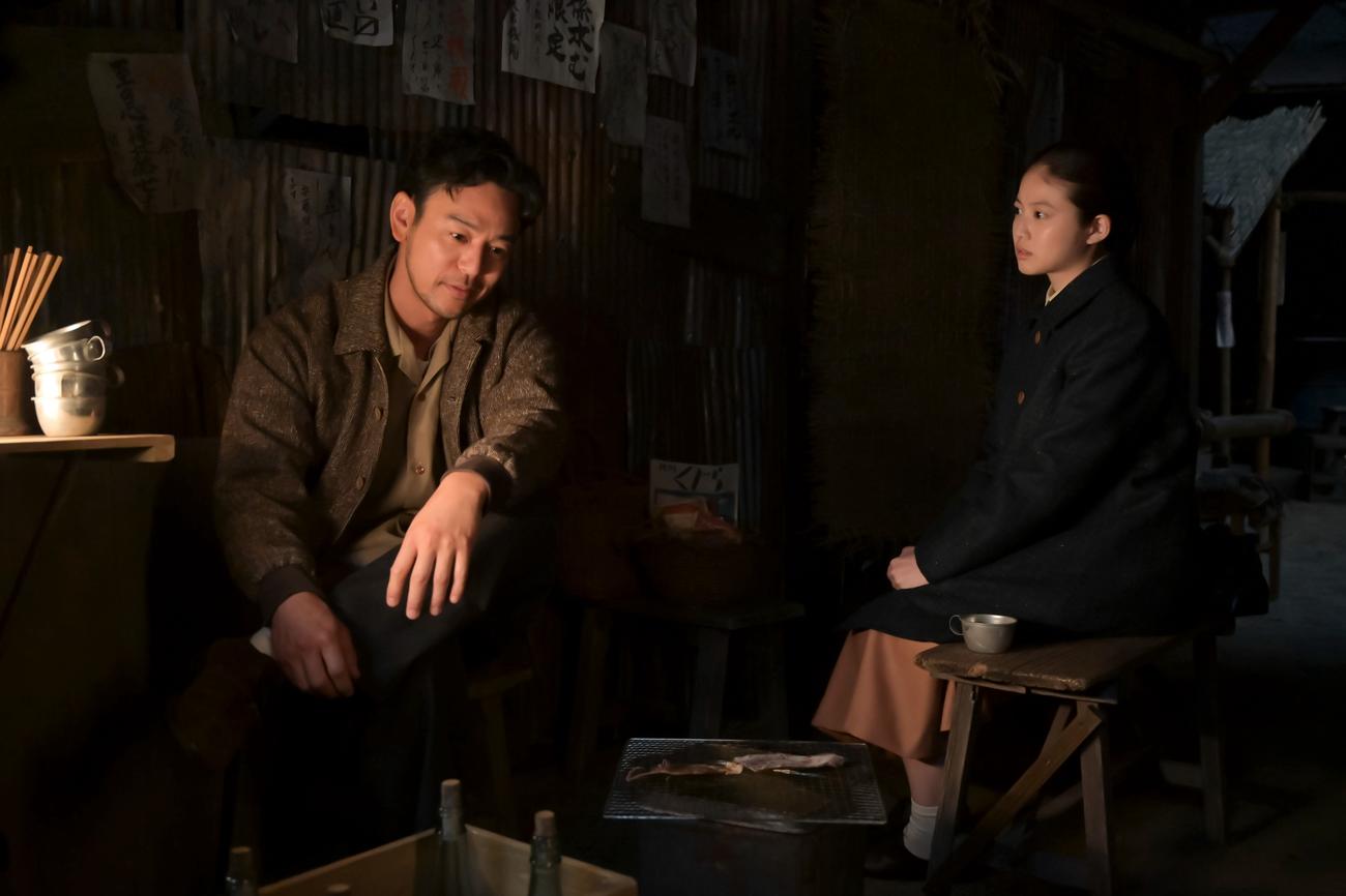 NHK連続テレビ小説「あんぱん」の1場面（（C）NHK）
