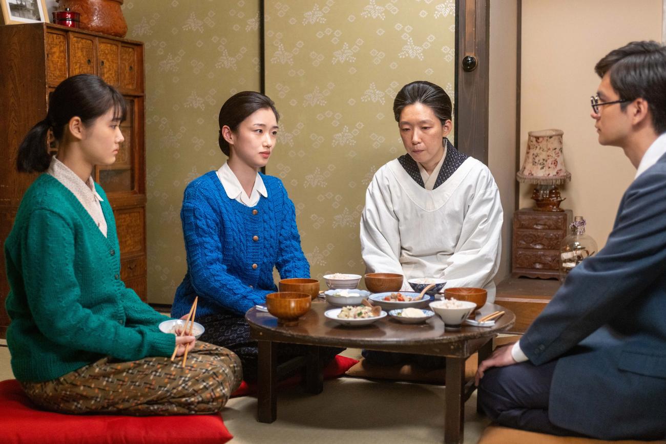 NHK連続テレビ小説「あんぱん」の1場面（C）NHK