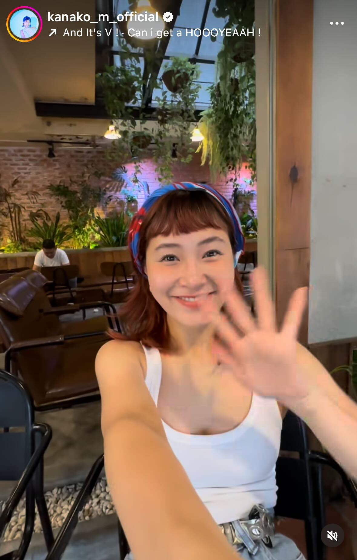 村上佳菜子のインスタグラムから
