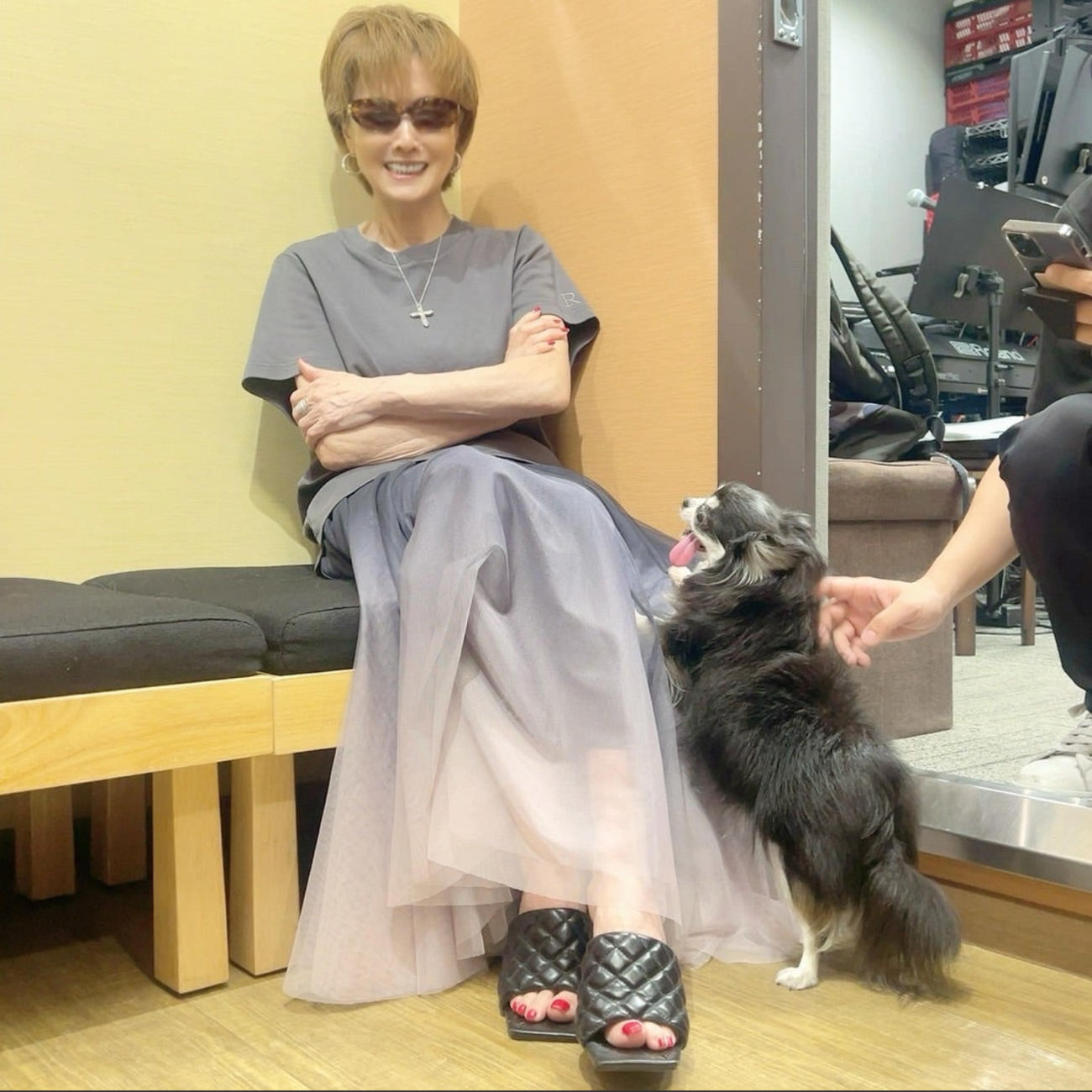 小柳ルミ子のブログから