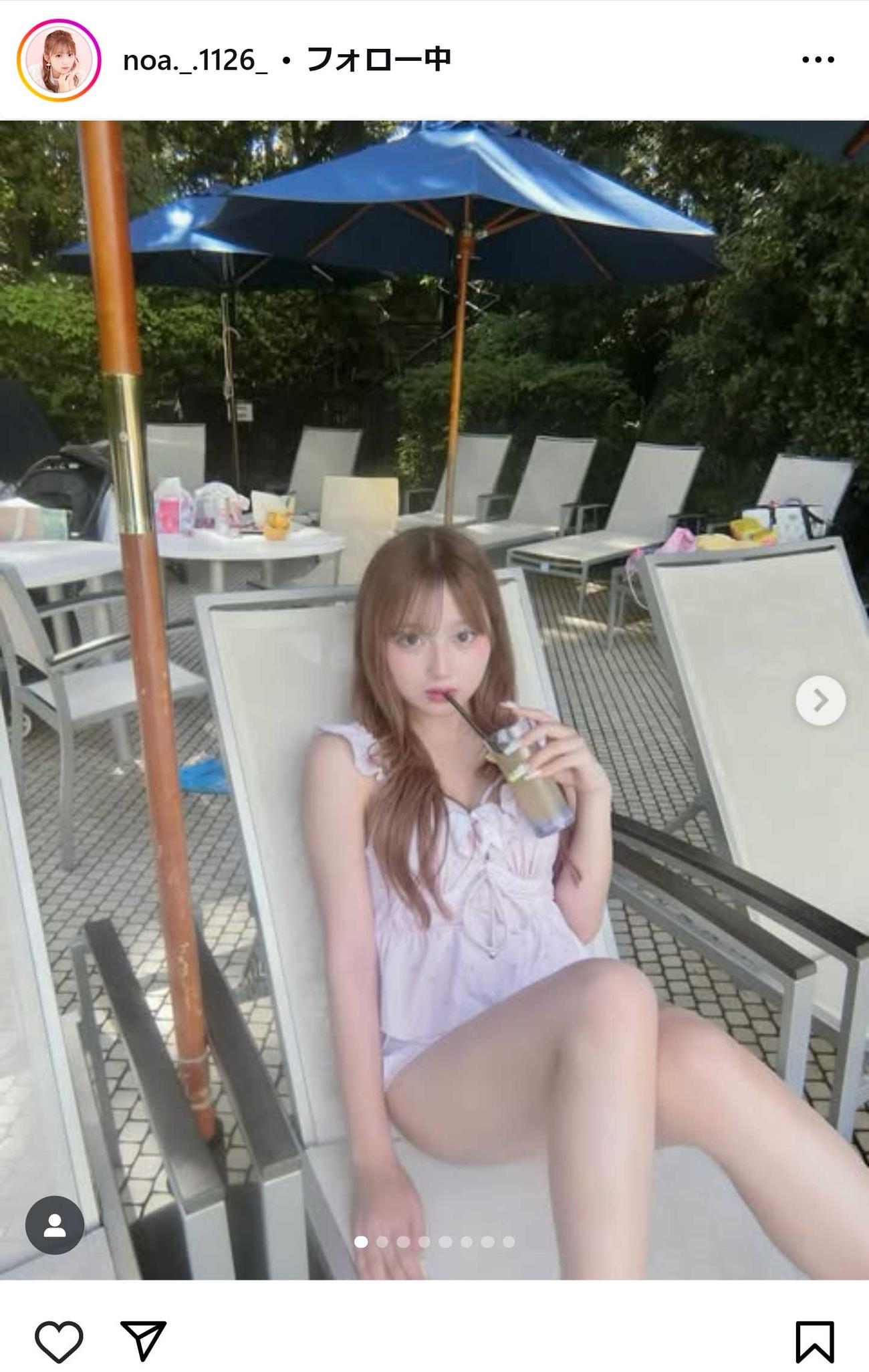 希空のインスタグラムから