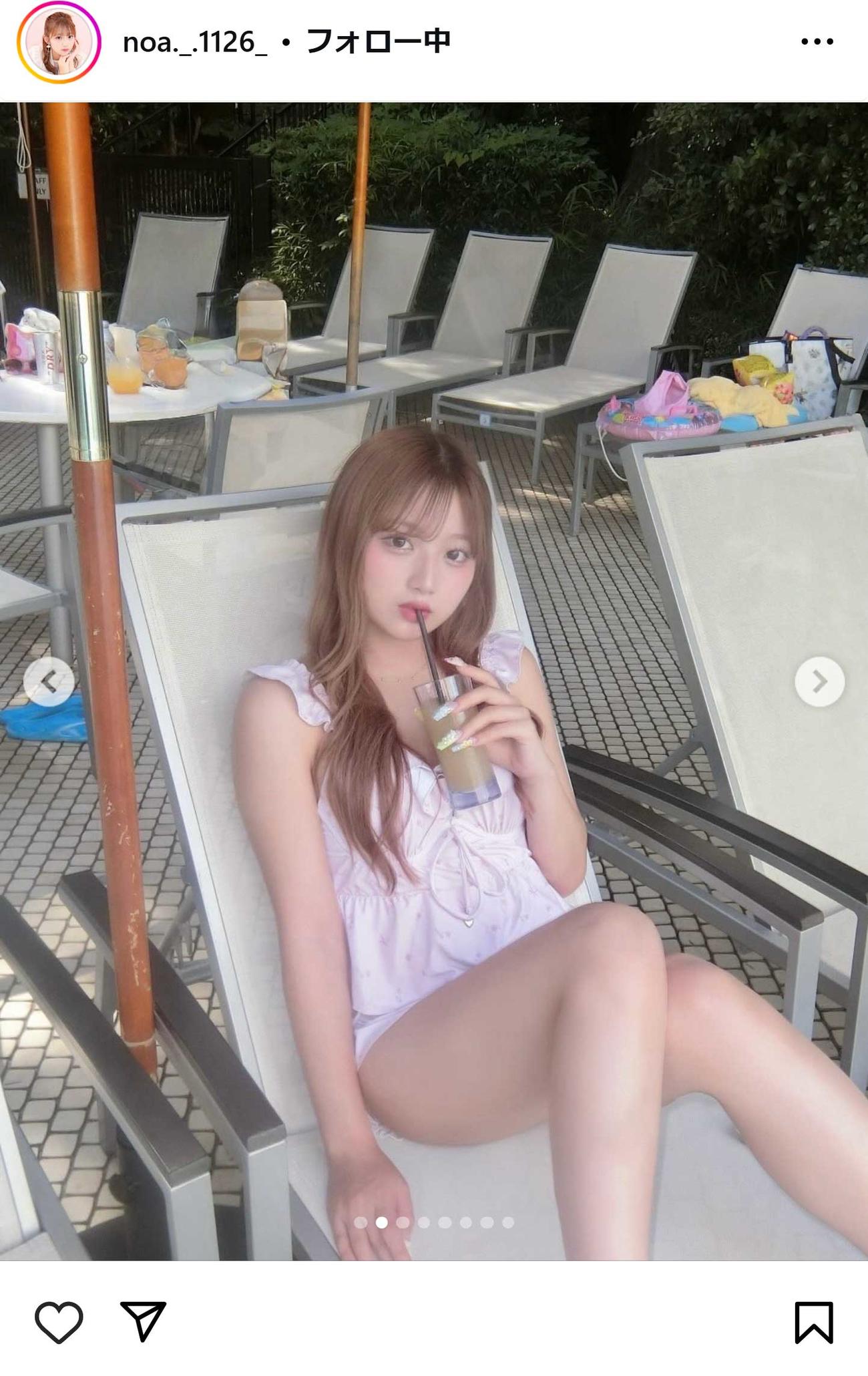 希空のインスタグラムから