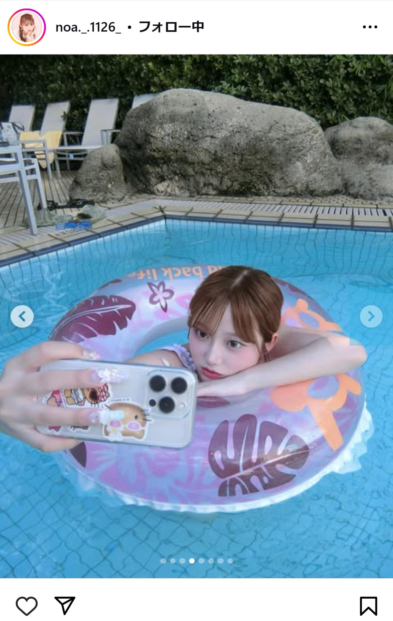 希空のインスタグラムから