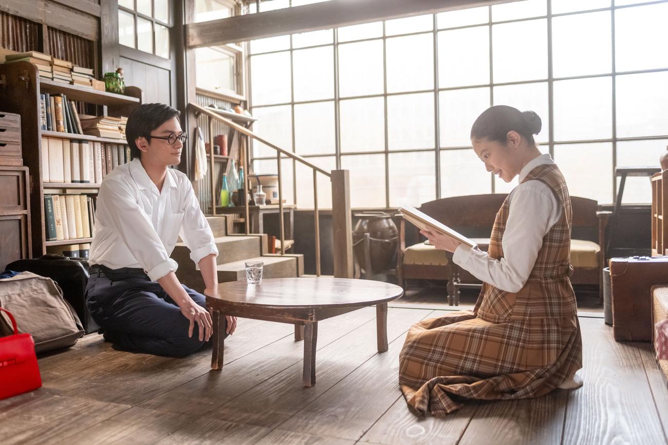 NHK連続テレビ小説「あんぱん」の1場面（C）NHK