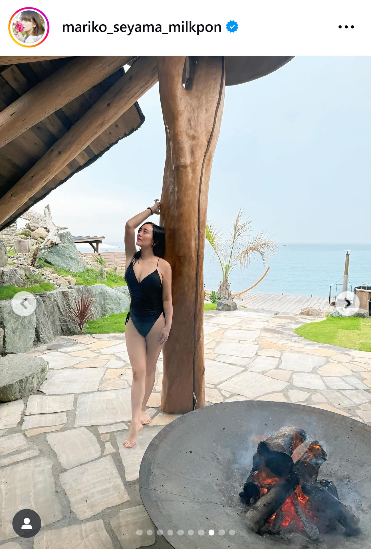 脊山麻理子のインスタグラムから
