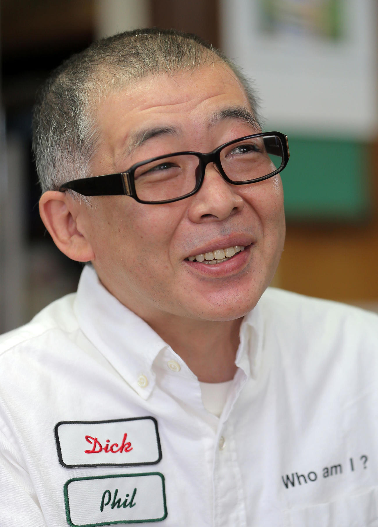 皆川おさむさん（2015年9月撮影）