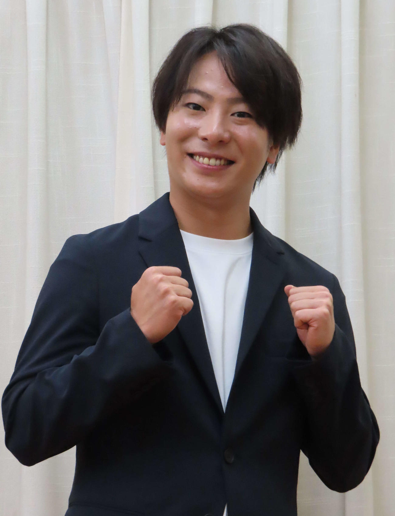 自主公演「鶴明会」の取材会に出席した中村鶴松
