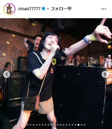 千秋のインスタグラムから