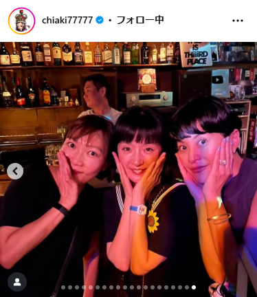 千秋のインスタグラムから