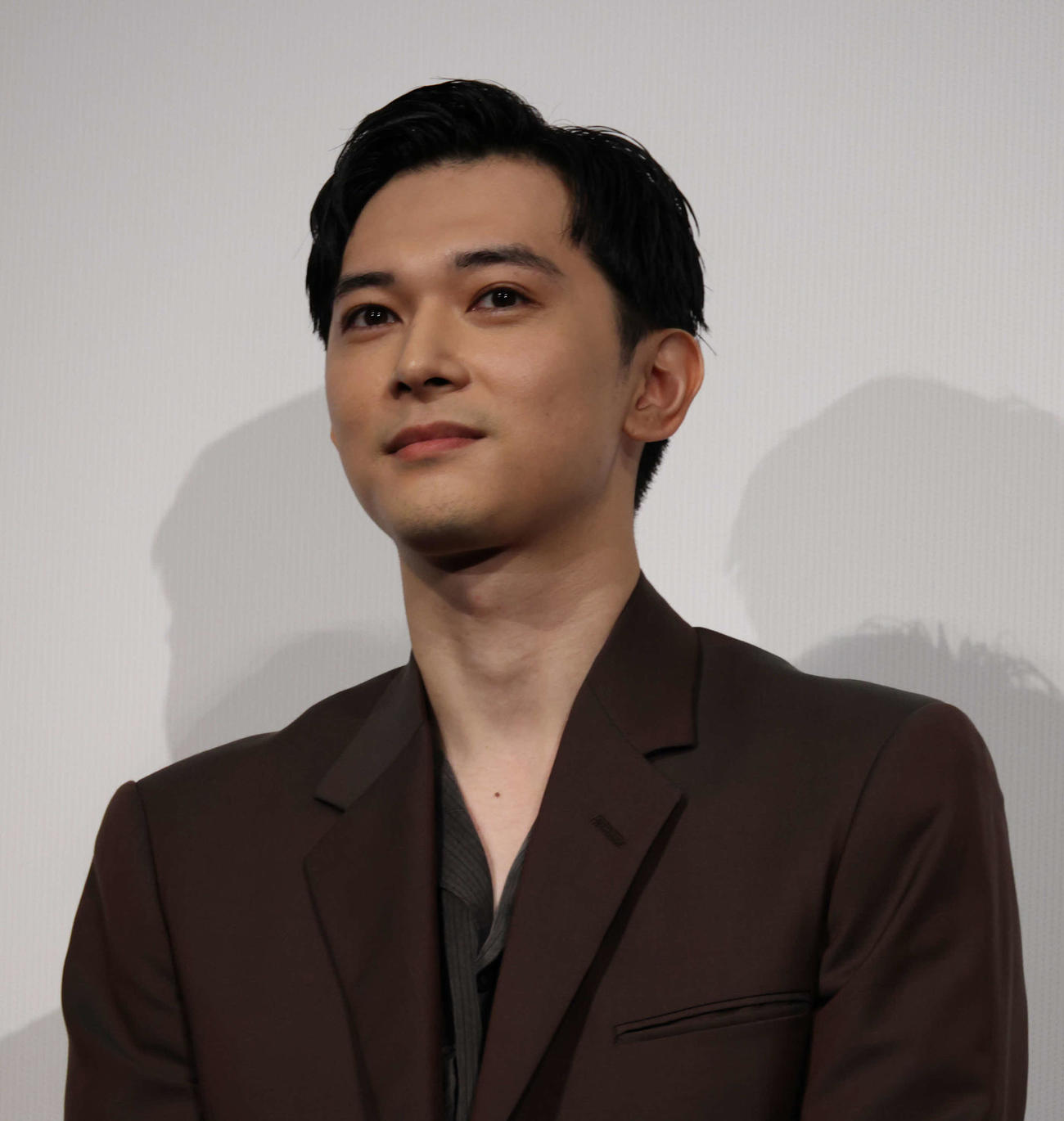 映画「国宝」舞台あいさつを行う吉沢亮（撮影・中島郁夫）