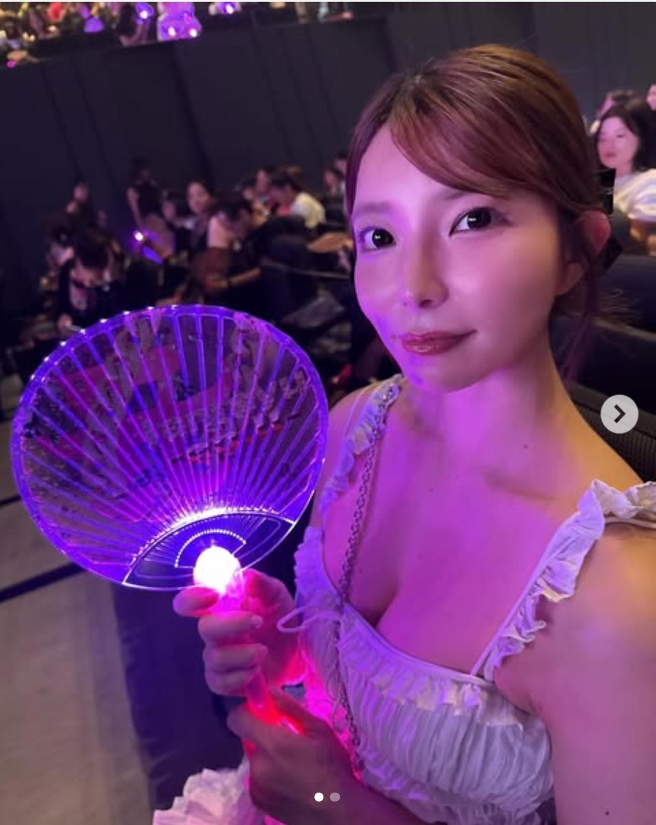 上原亜衣のインスタグラムから