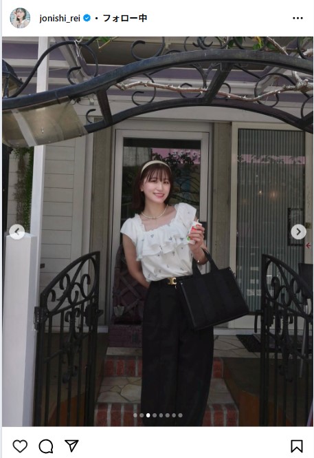 上西怜のインスタグラムから