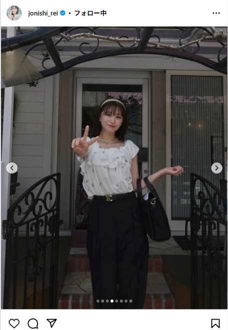 上西怜のインスタグラムから