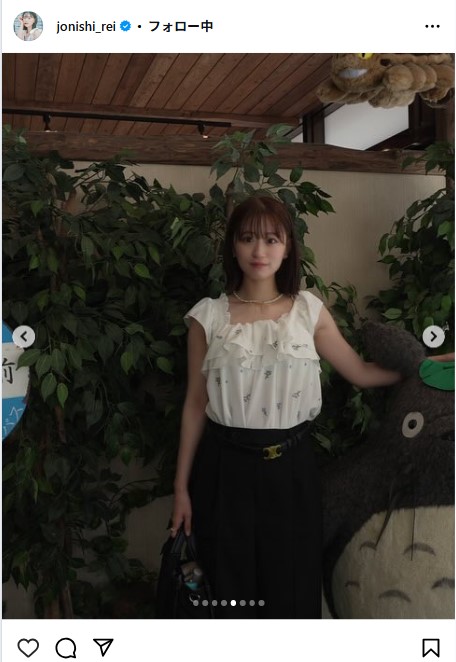 上西怜のインスタグラムから