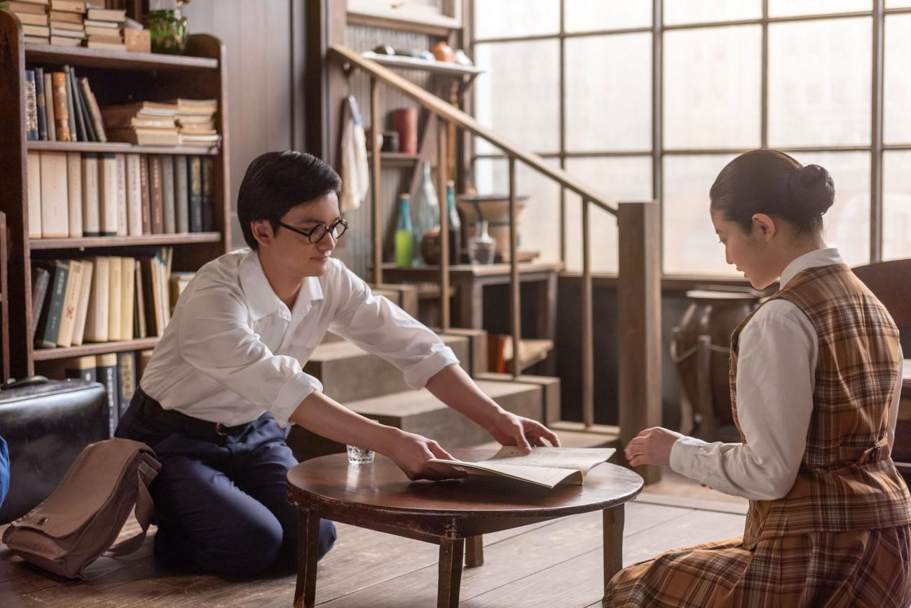 NHK連続テレビ小説「あんぱん」の1場面（C）NHK