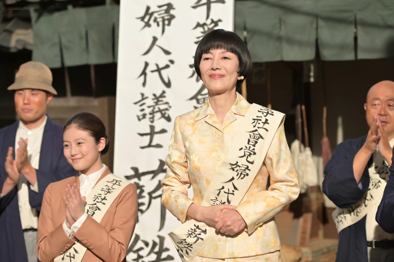 NHK連続テレビ小説「あんぱん」の1場面（C）NHK