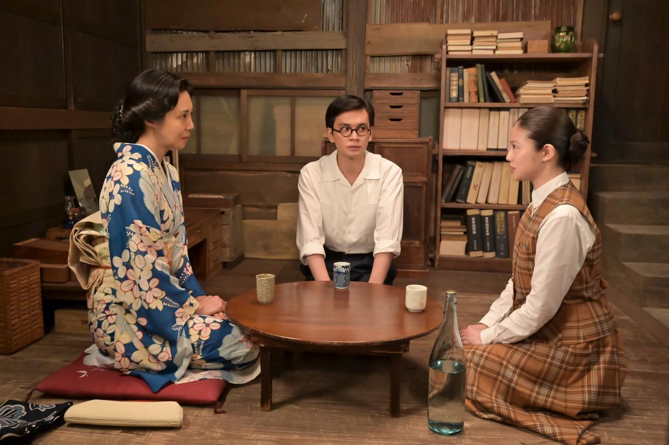 NHK連続テレビ小説「あんぱん」の1場面（C）NHK